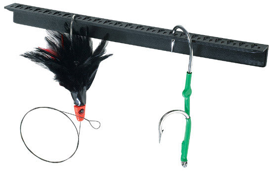 Black's Marine HR 301 Black Fishing Hook and Rig Holder - Secure Tackle Storage for Boats, Kayaks & Fishing Trips
