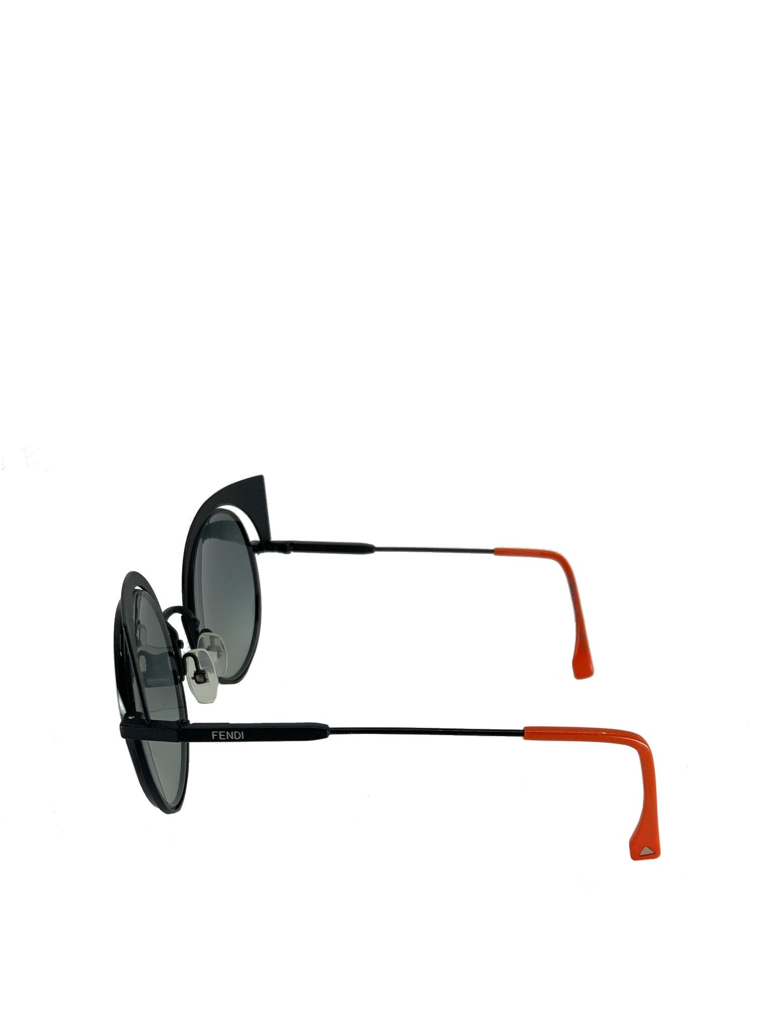 Fendi Eyeshine Cat Eye Sunglasses for Women - UV Protection Fashion Shades - Perfect for Beach, Driving & Outdoor Activities