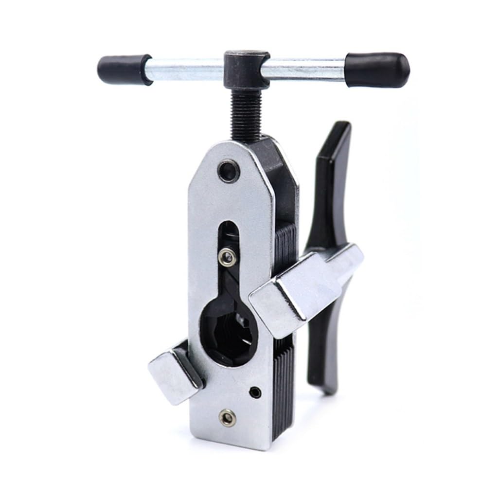 Universal Manual Tube Expander Flaring Tool Kit with Holder - AC Copper Pipe Reamer for Air Conditioner Repair & HVAC Installation - Perfect for DIY Home Cooling System Maintenance
