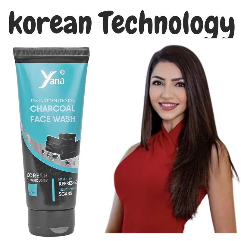 Best Charcoal Face Wash for Men - Deep Cleansing & Oil Control - Perfect for Daily Skincare & Acne Prevention