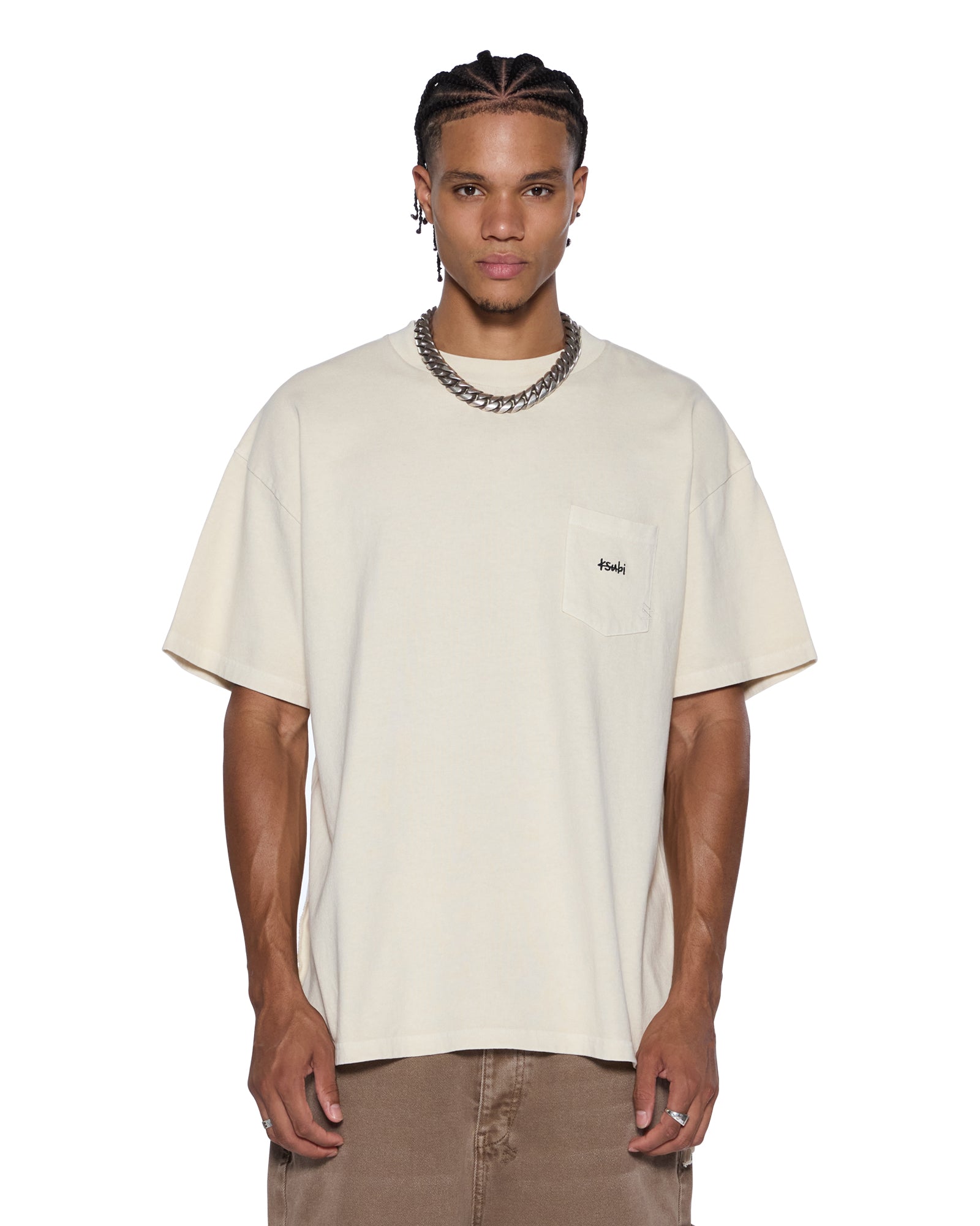 EST EKCESS Pocket Short Sleeve T-Shirt - Desert Camo Print | Men's Casual Tee for Outdoor Adventures & Streetwear Fashion