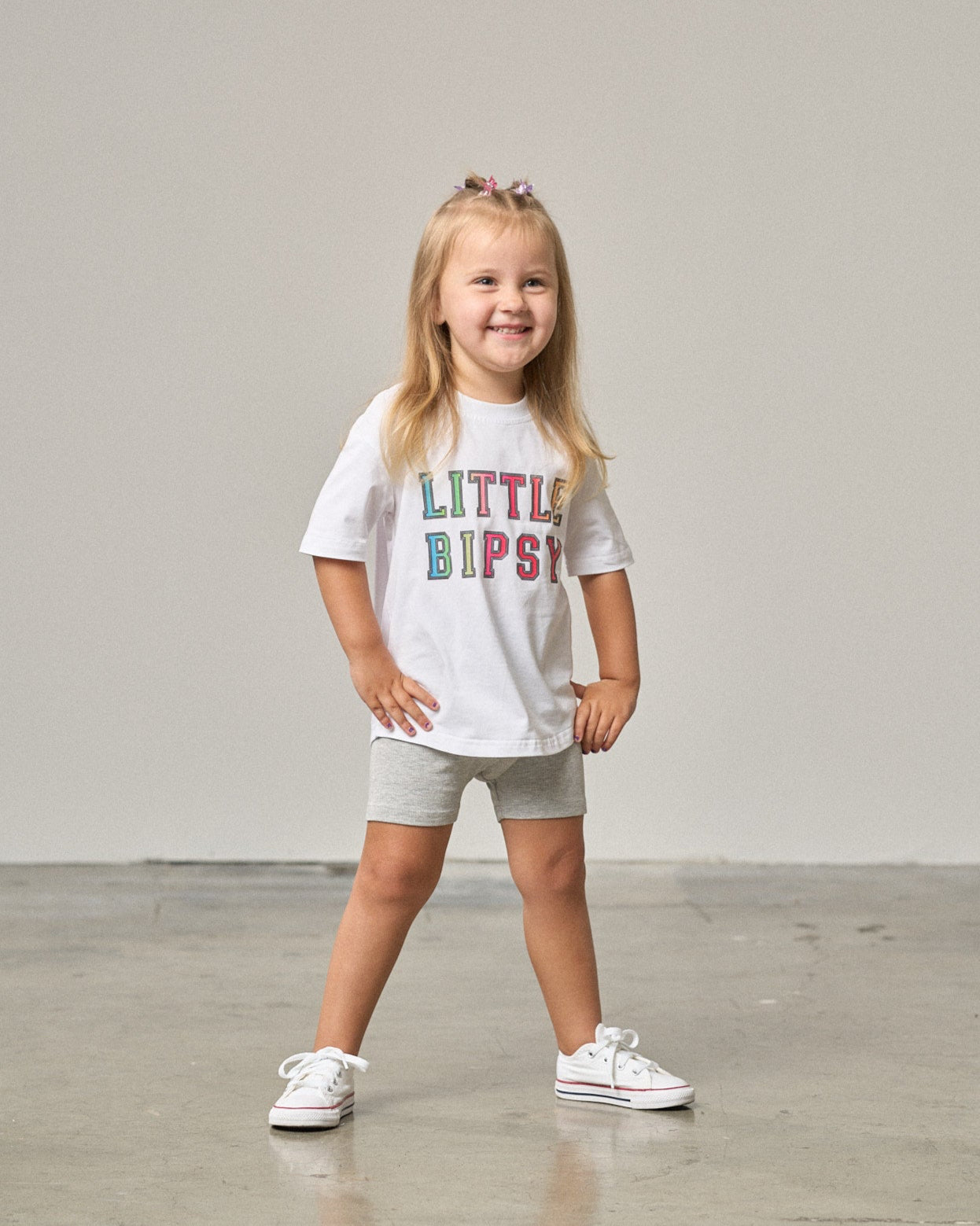 Ombre Little Bipsy Tee - Trendy White T-Shirt for Women | Casual Wear, Layering & Everyday Outfits