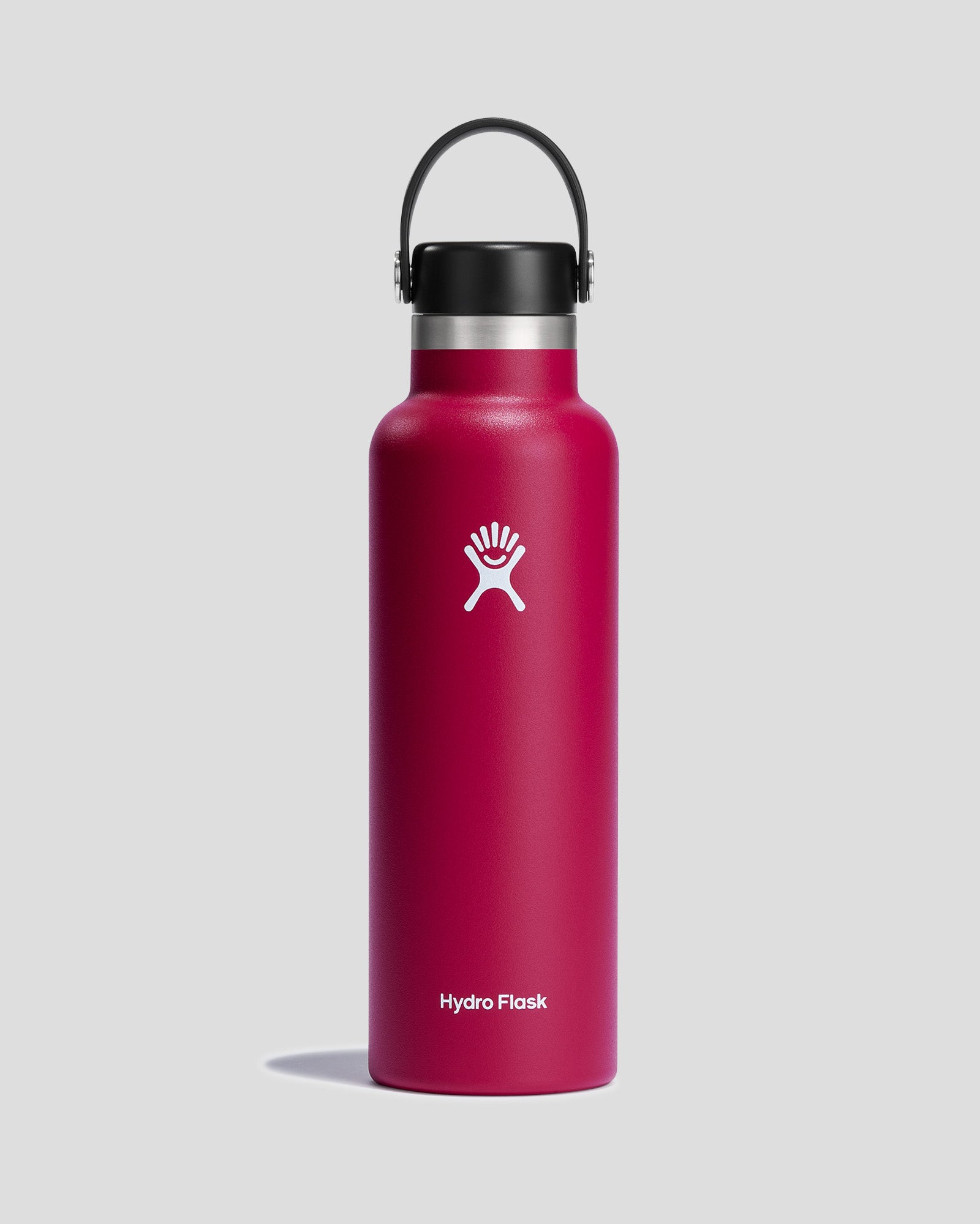 Hydro Flask Standard Mouth Water Bottle 621ml (21oz) - Insulated Stainless Steel Vacuum Flask for Hot & Cold Drinks - Perfect for Hiking, Camping, Gym & Outdoor Activities
