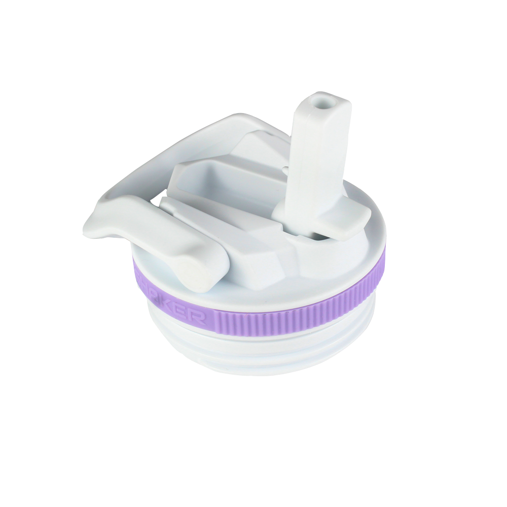 White Lid with Mermaid Band