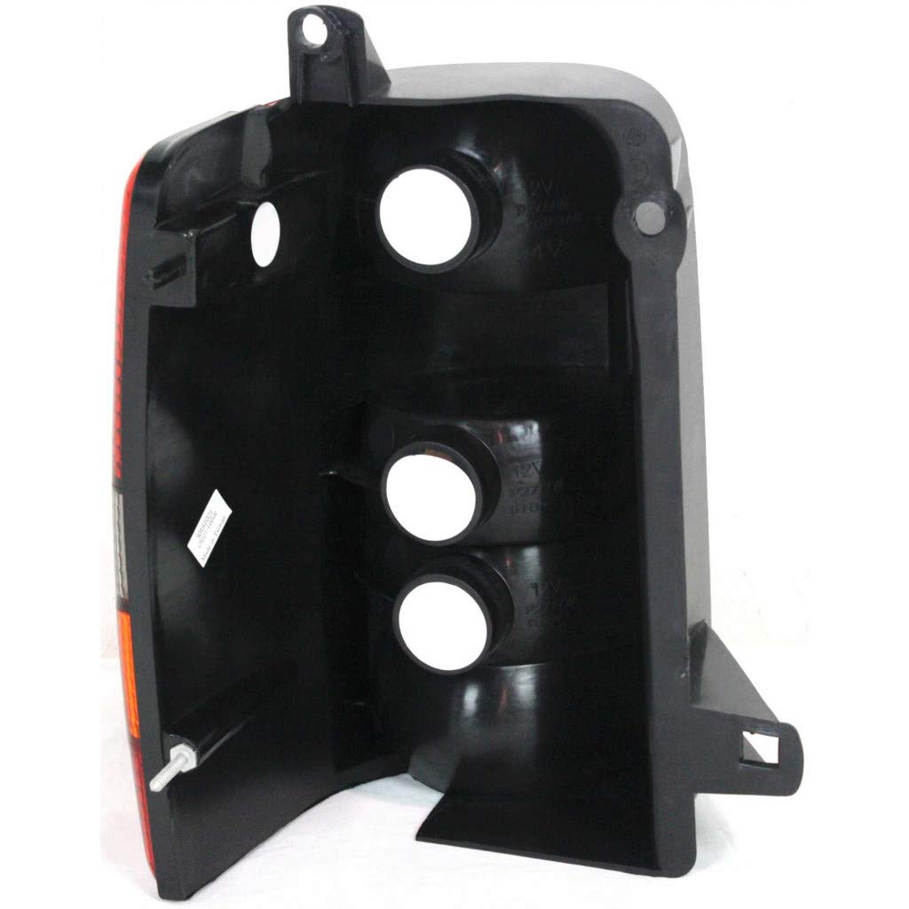 1993-1998 Jeep Grand Cherokee Rear Tail Lights Pair - Driver & Passenger Side Assembly (CH2800121 & CH2801121) - Replacement for 55155739AA & 55155738AA - Perfect for Off-Roading & Night Driving Safety