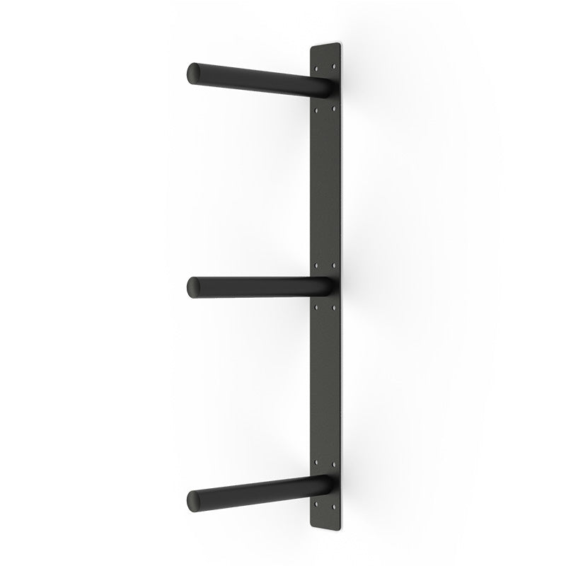 Heavy Duty Bumper Plate Storage Rack - Wall Mounted Weight Plate Organizer for Home Gym, CrossFit & Powerlifting Training