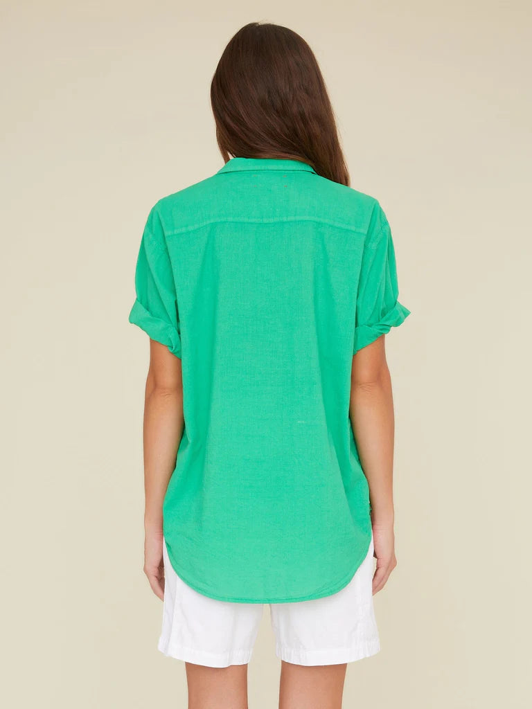 Channing Cotton Shirt for Men | Deep Mint Green Casual Button Down Shirt | Perfect for Office, Date Night & Summer Outfits