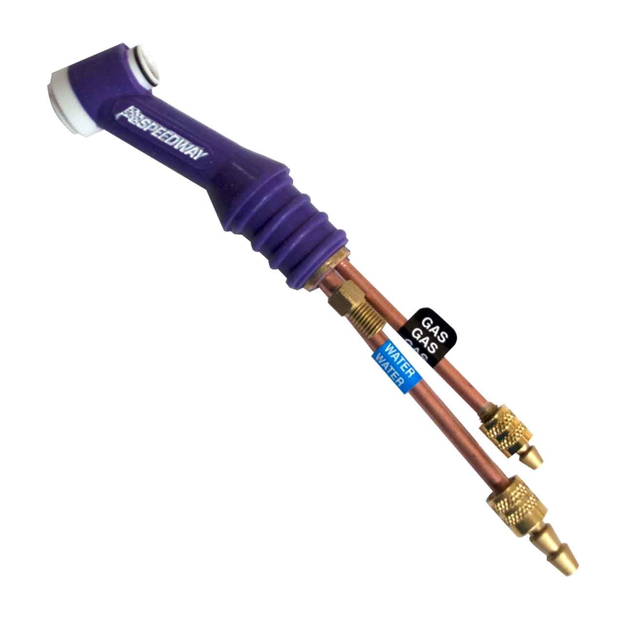 Speedway SW-320SA Heavy Duty 320A Rigid Water-Cooled Torch Body - Professional Welding Torch for Industrial Metal Fabrication & Automotive Repair