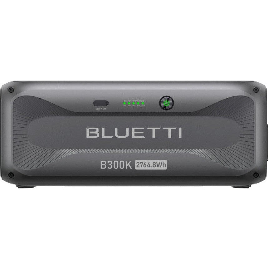 Bluetti B300K 2765Wh Expansion Battery & Power Station with USB/12V DC Output - Perfect for Camping, RV Trips, and Emergency Backup Power