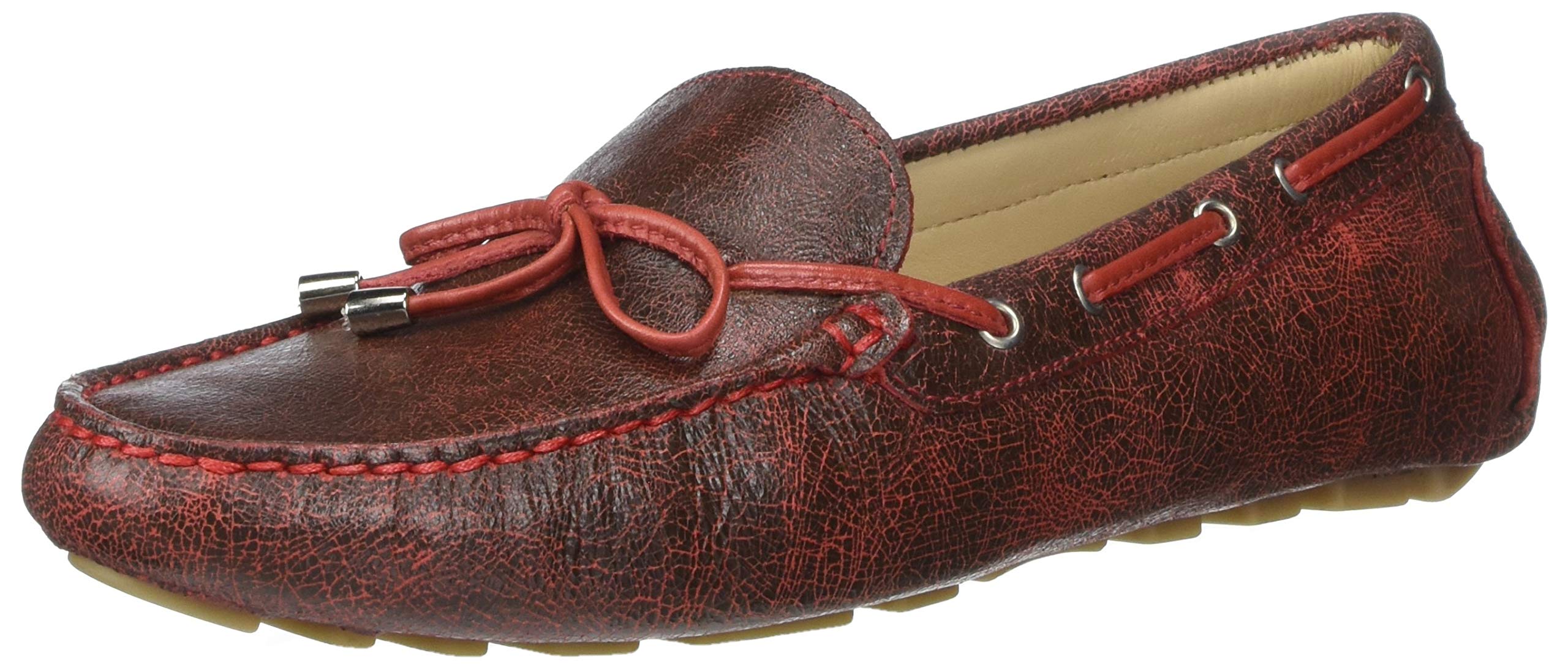 Premium Women's Leather Driving Loafers - Handcrafted in Brazil - Comfortable Nantucket Style Slip-On Shoes for Work, Travel & Casual Outings