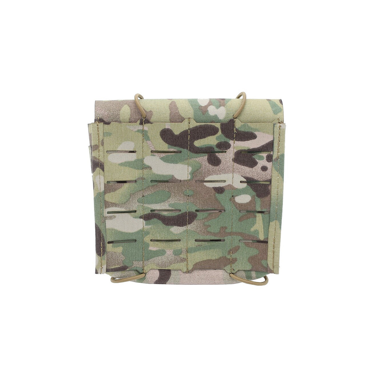 Esstac Admin Lidded GP Pouch with 4 Long Malice Clips - Tactical MOLLE Utility Pouch for Military, Hiking & Outdoor Gear Organization
