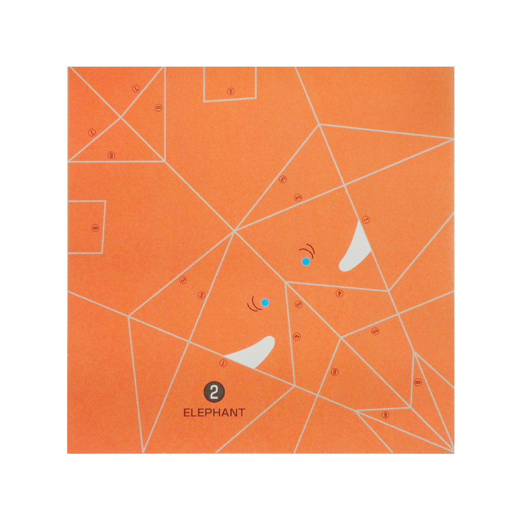 Fold By Number Wild Animals Origami Kit (4311) - DIY Paper Craft for Kids & Adults, Creative Home Decor & Party Activity