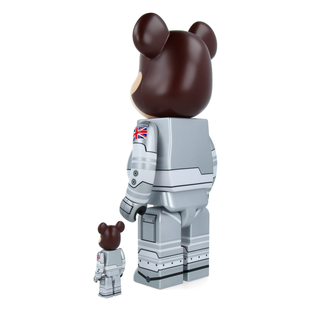 400% + 100% Bearbrick 007 Moonraker James Bond Collectible Figure - Perfect for Home Display, Office Decor & Anime Fans Collection