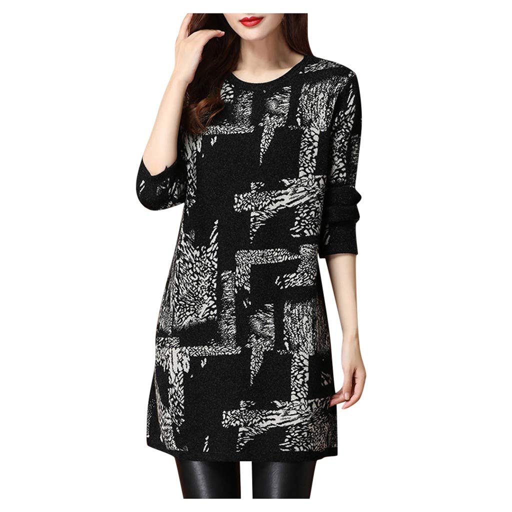 Women's Summer Casual A-Line Dress with Half Sleeve Floral Print - Lightweight Spring Long Blouse for Beach, Vacation & Everyday Wear