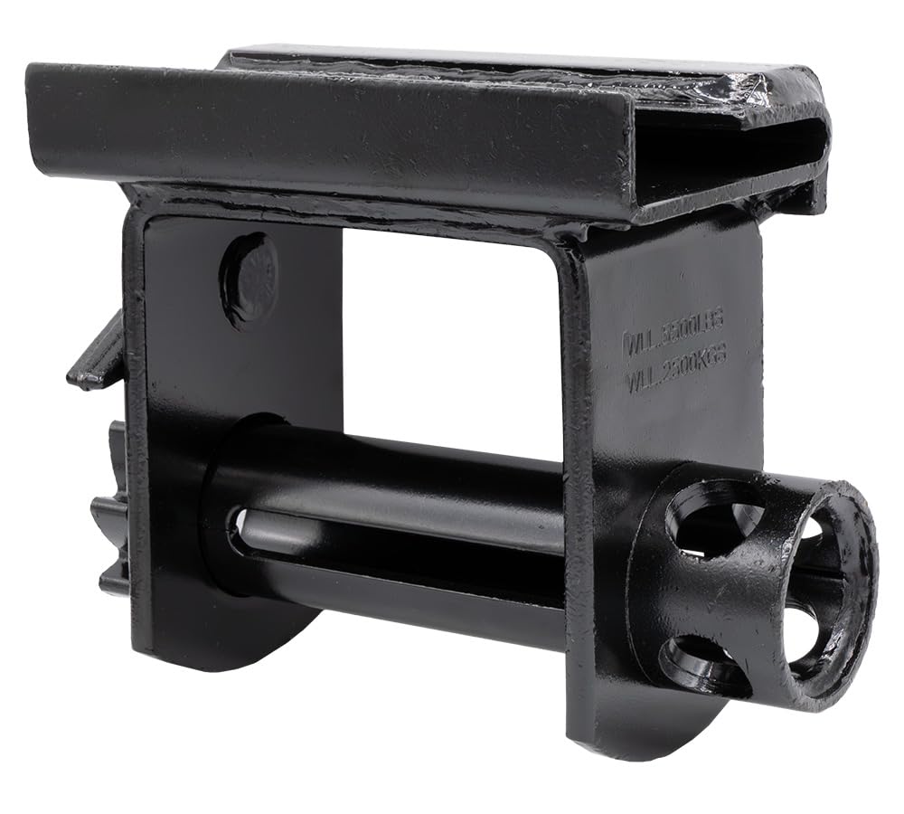 Mytee Products (4 Pack) Utility Trailer Track Slider Winch for Flatbed Semi Trucks - Heavy Duty Loading & Unloading Equipment for Transport & Construction Sites