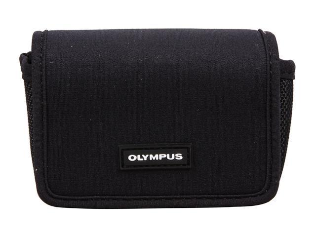Olympus Neoprene Sports Horizontal Camera Case with Velcro Closure - Waterproof & Shockproof DSLR Bag for Travel, Hiking & Outdoor Photography (Black)