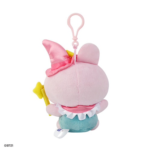 BT21 Minini Wizard Magician Plush Doll - Cute Cooky Character Stuffed Animal Toy for Kids & Fans | Perfect for Birthday Gifts, Room Decor, and Collectibles