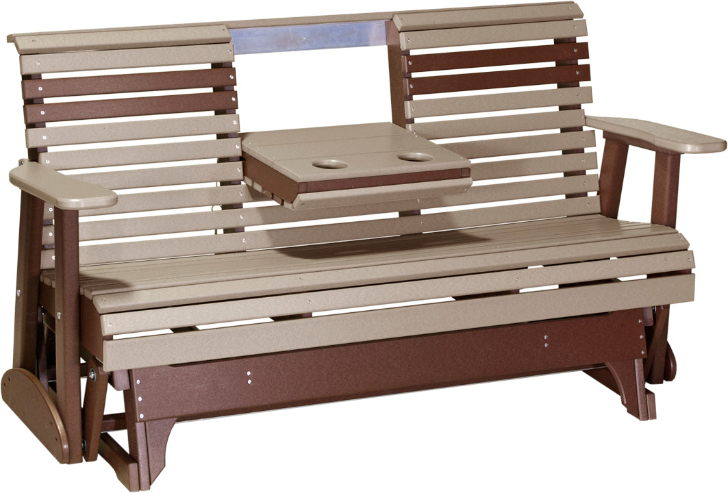 Weatherwood / Chestnut Brown