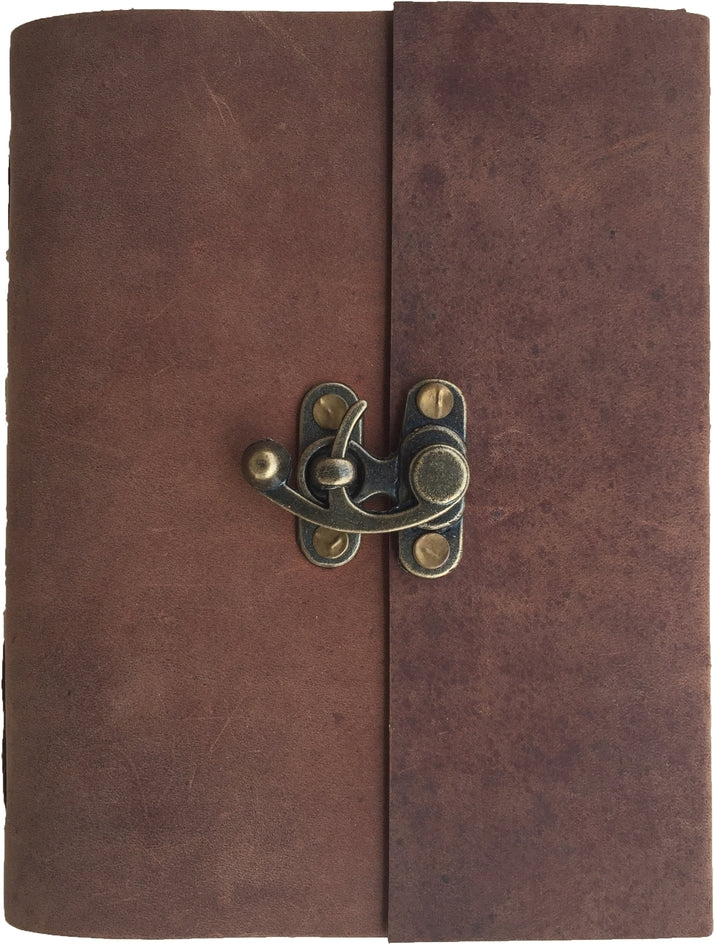 Buffalo Hunter Leather Journal 5x7 - Handcrafted Genuine Leather Notebook for Writing, Sketching & Travel - Perfect Gift for Writers, Artists & Outdoor Enthusiasts