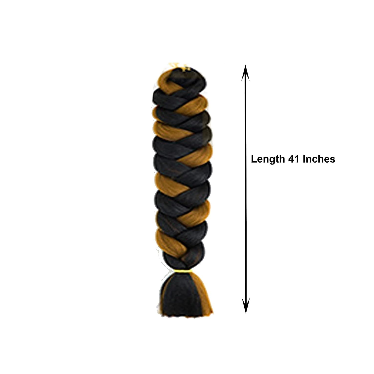 Premium Braids Hair Extensions for Women & Girls - 100% Real Human Hair & Synthetic Options in Black Golden | Perfect for Protective Styles, Cosplay & Everyday Wear