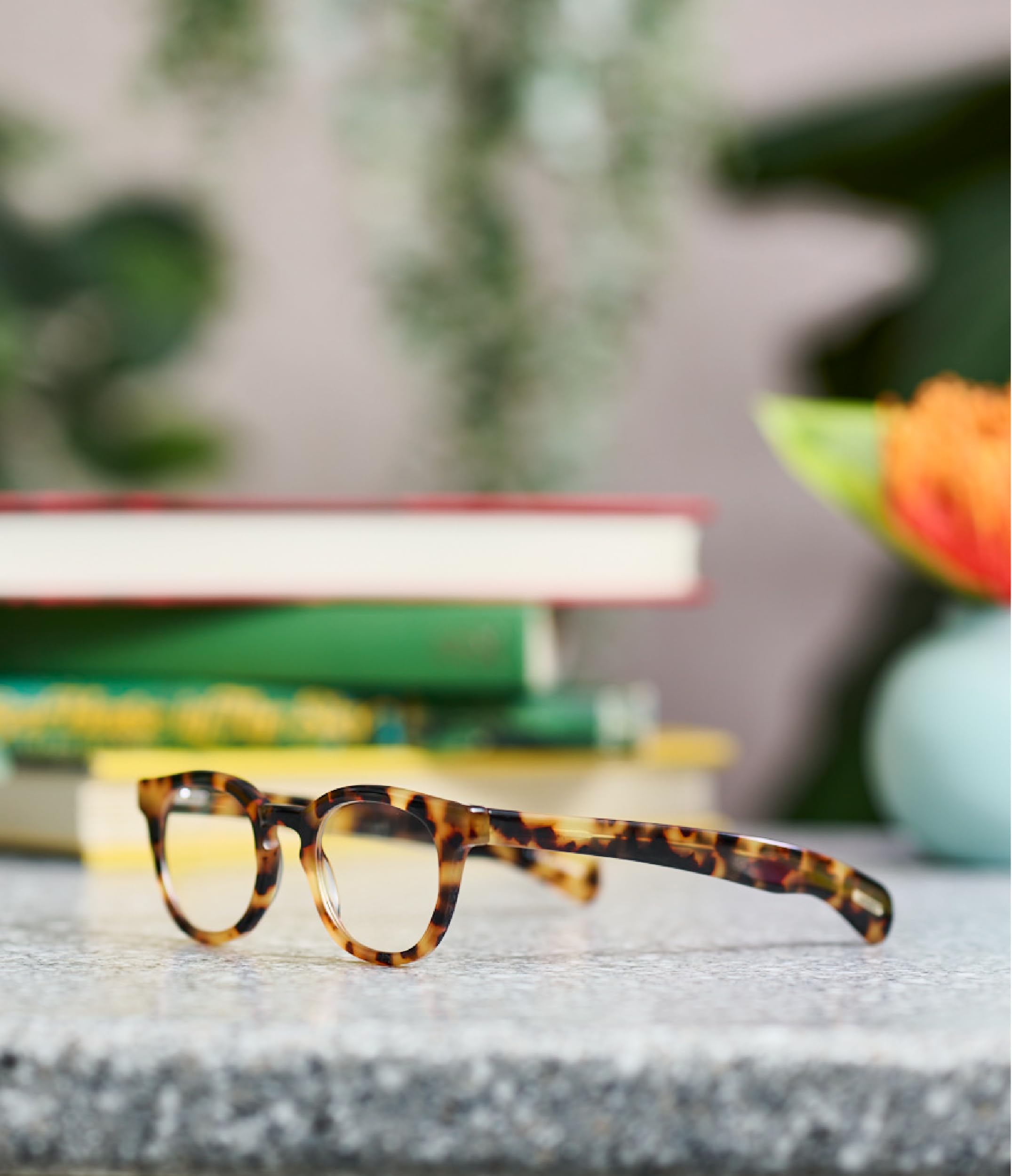eyebobs - Total Wit | Stylish Premium Reading Glasses for Men & Women | Round Frame for Average Faces | 0.0x-4.0x Strength | Perfect for Office, Reading & Daily Use