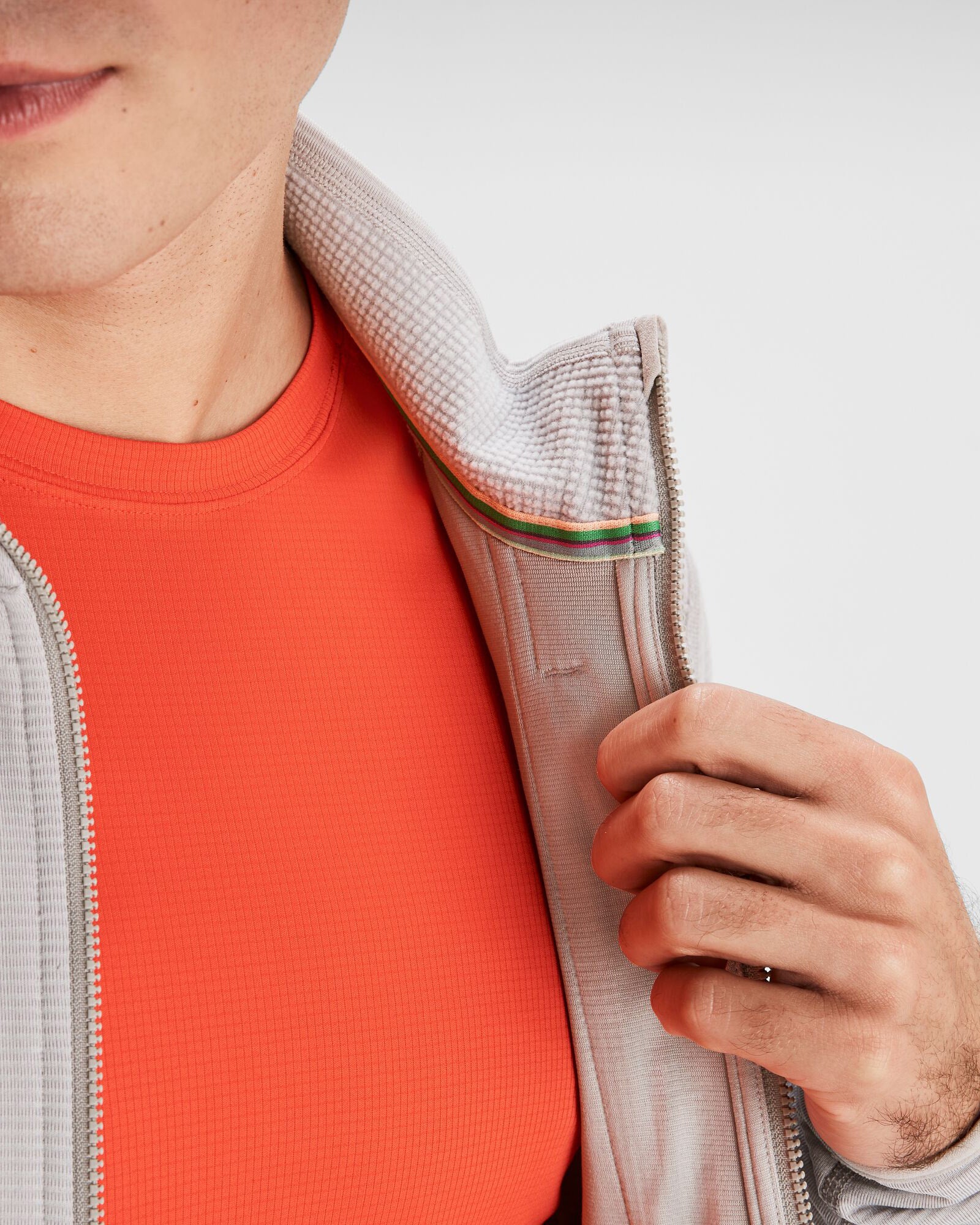 Men's Seeker Fleece Jacket - Steel Grey | Lightweight Warm Winter Coat for Outdoor Hiking & Casual Wear