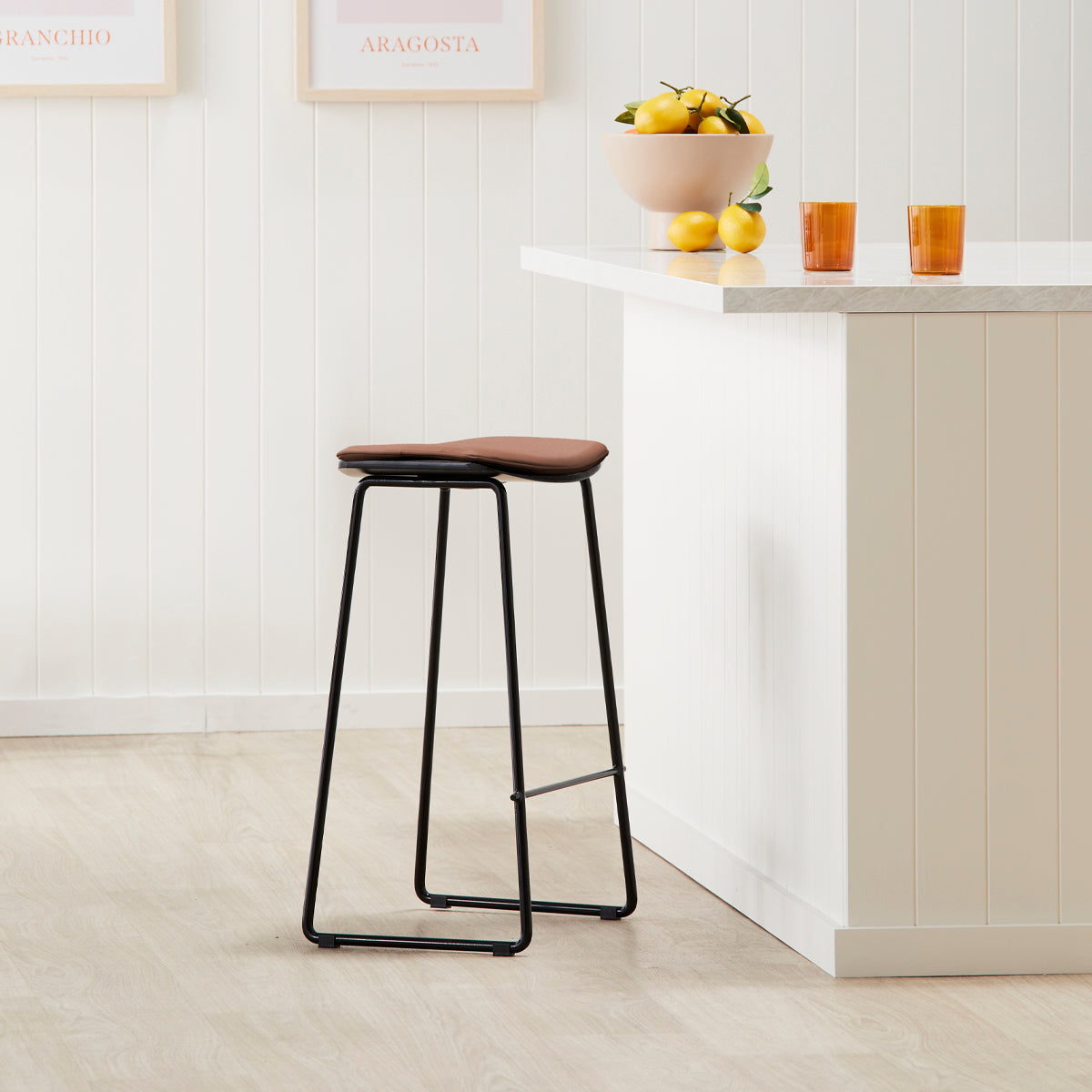 Hendrix Backless Bar Stool - 24