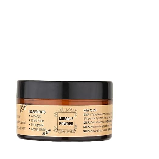 All-Natural Miracle Hair Powder for All Hair Types - Chemical-Free & Safe for Men & Women (Pack of 1) | Perfect for Travel, Gym & Quick Hair Refresh
