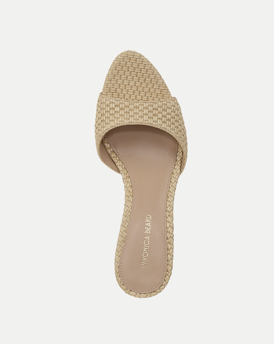 Tia Raffia Sandals for Women - Comfortable Handmade Summer Beach Sandals - Perfect for Vacation, Poolside, and Casual Outings
