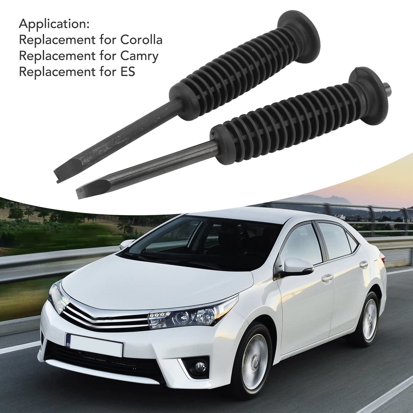 2PCS Drive Axle Nut Remover & Installer Tool - Heavy Duty Steel Car Axle Nut Removal Kit - Compatible with Toyota Camry & Lexus ES - Perfect for DIY Auto Repair & Maintenance