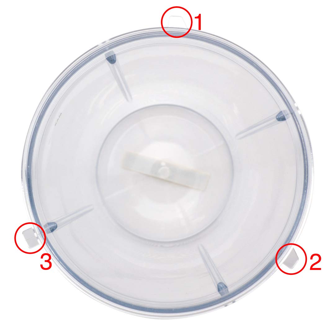 24 oz Tall Cup Extractor Blade Replacement - Flat Milling Blade Compatible with Nutri Bullet 600W 900W Blenders (NB-101B NB-101S NB-201) - Perfect for Smoothies, Protein Shakes & Food Processing