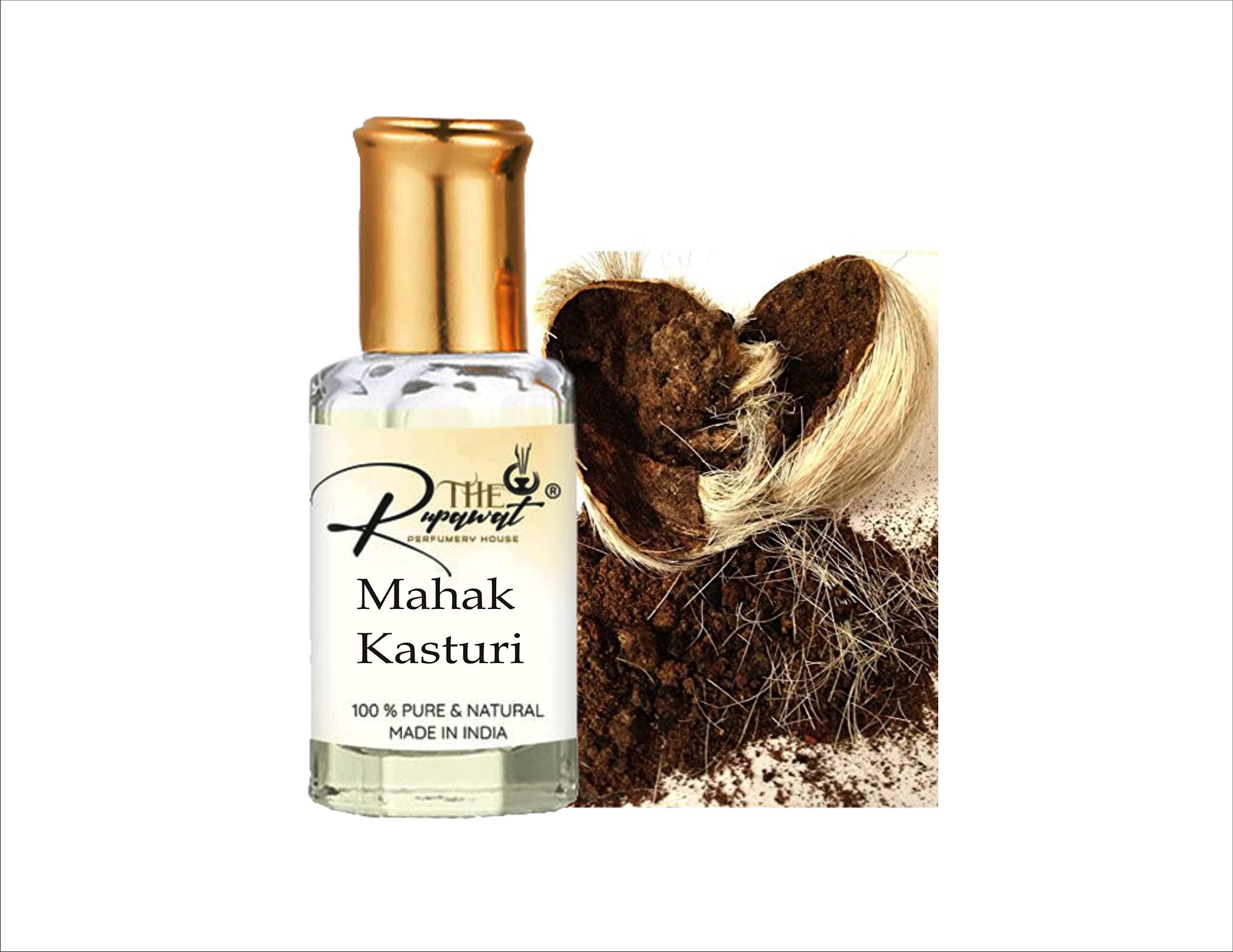 THE RUPAWAT Premium Long Lasting Unisex Perfume & Attar - 25ml Luxury Fragrance (Mehak Kasturi) | Pocket-Sized Eau de Parfum for Everyday Wear, Date Nights & Special Occasions