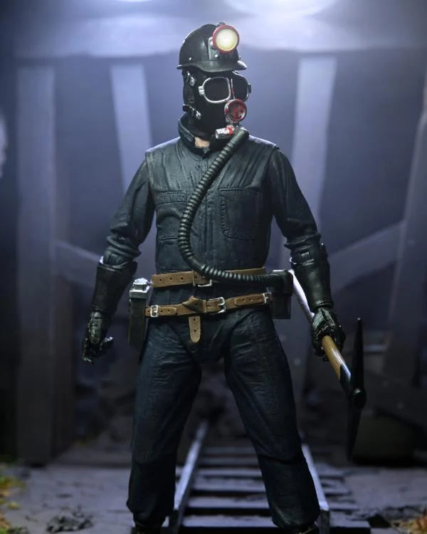 My Bloody Valentine Ultimate Miner Action Figure - Collectible Horror Toy for Fans, Perfect for Display & Halloween Decor