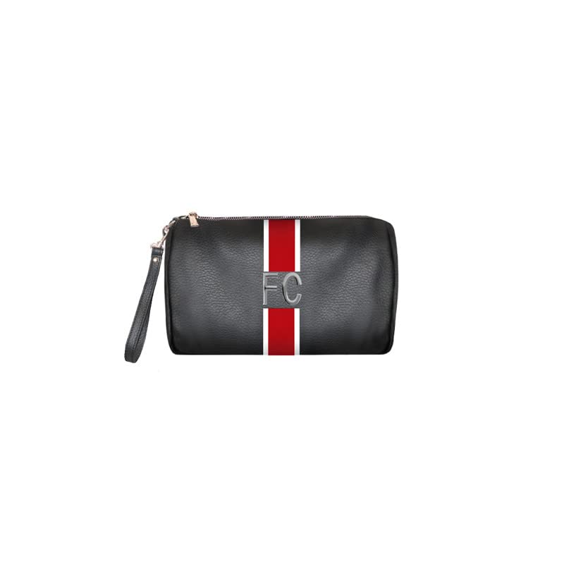 Italian Leather Beauty Case Pochette - Personalized Makeup Bag for Women | Perfect for Travel, Gym & Everyday Use