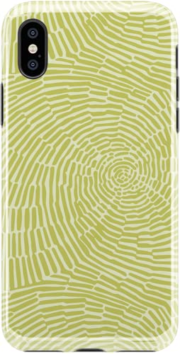 Swirl Away | Tea Green Geometric