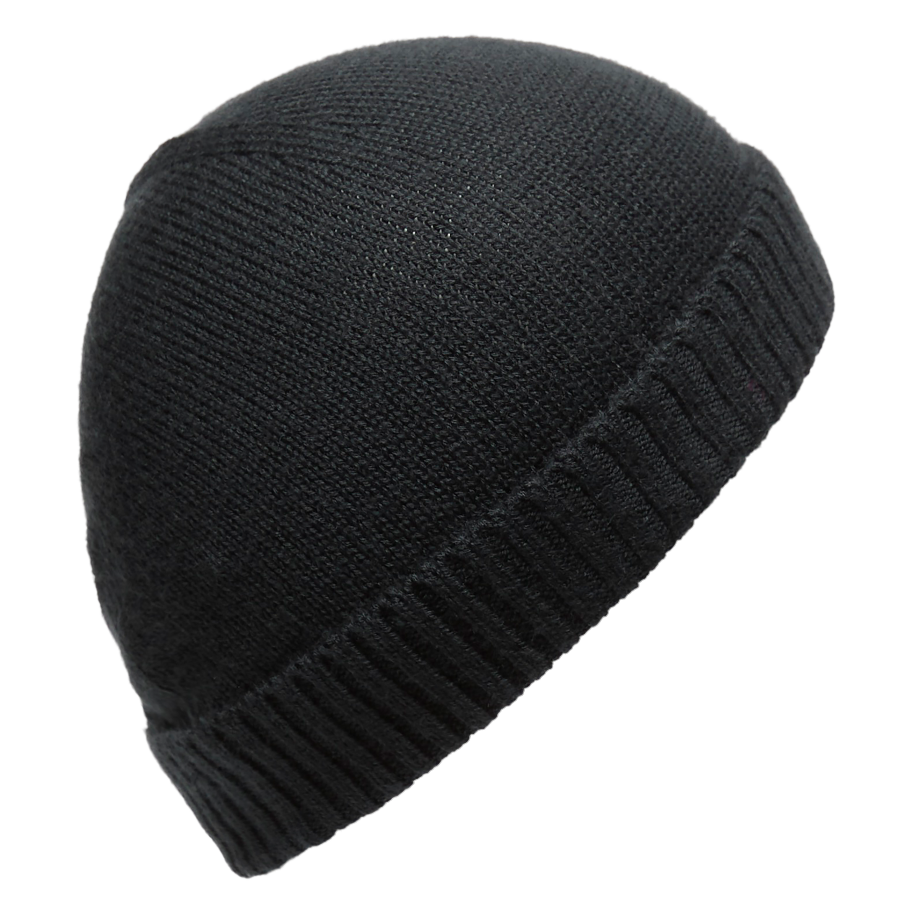 Coolmax Thermal Beanie Hat for Men & Women - Winter Warm Black Skull Cap for Outdoor Activities, Running, Hiking, and Skiing