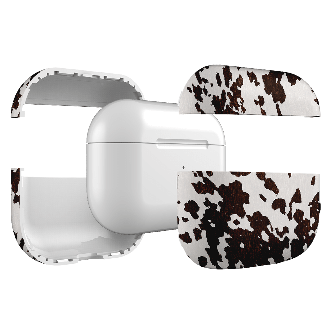Premium Genuine Cowhide Leather AirPods Pro Case - Durable & Stylish Protection for Your AirPods Pro - Perfect for Travel, Work & Everyday Use