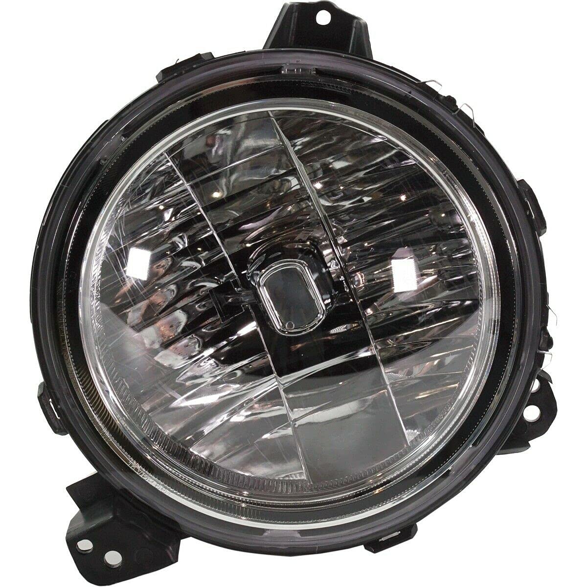 Jeep Right Side Passenger Headlight Replacement - High Quality OEM Style Headlamp for Wrangler, Cherokee, Grand Cherokee | Perfect for Night Driving & Off-Road Adventures