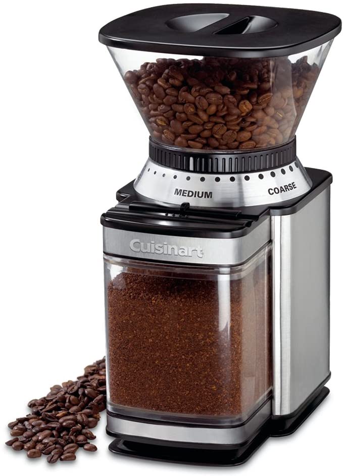 CUISINART Auto Supreme Burr Coffee Grinder - Refurbished with Warranty | Premium Grind for Espresso, French Press & Drip Coffee | Perfect for Home Baristas & Coffee Enthusiasts