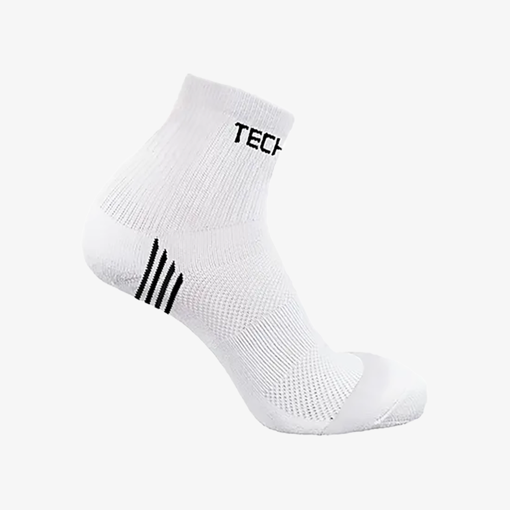 Technist Men's Sports Crew Socks - Moisture Wicking Athletic Socks for Running, Gym & Workout - Black (TS 11MBK) - Perfect for Active Lifestyles & Everyday Comfort