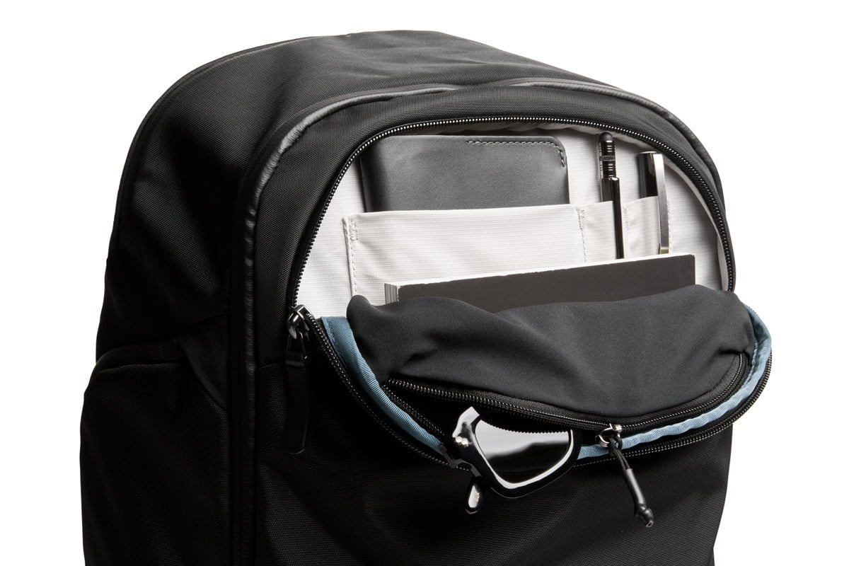 Bellroy Transit Workpack Pro 28L - Premium Waterproof Laptop Backpack for Business Travel & Commuting - Durable Work Bag with USB Charging Port & Spacious Storage for Men & Women