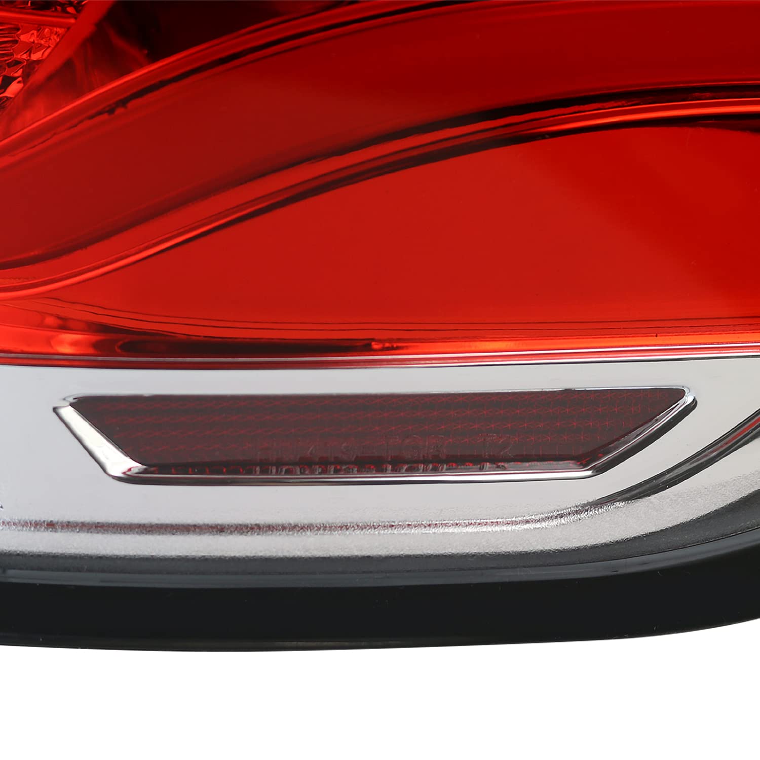 Spec-D Tuning Red LED Bar Tail Lights for 2006-2011 Mercedes-Benz W164 ML-Class - Left & Right Pair Assembly - Enhance Style & Night Visibility for SUV Driving