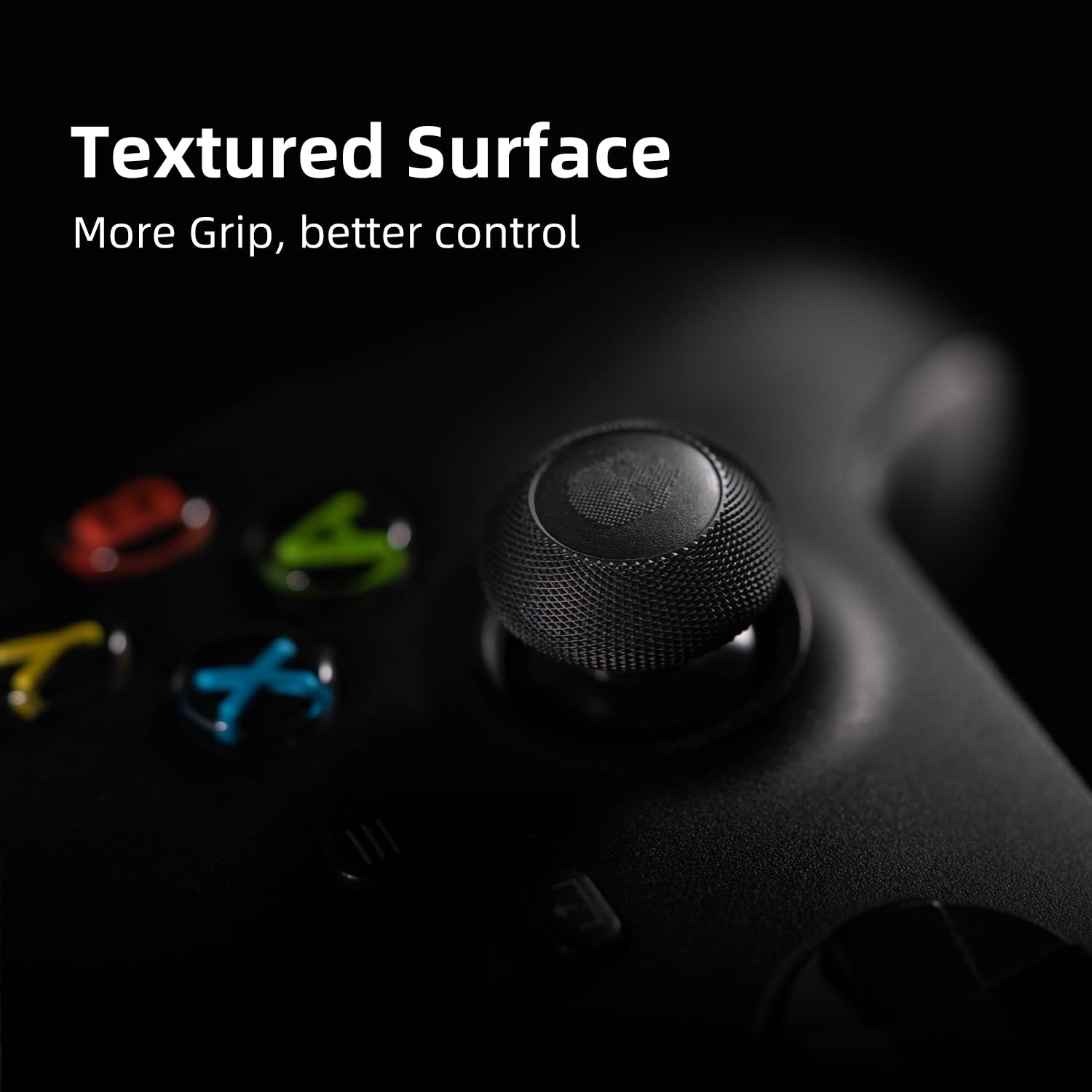 Skull & Co. Convex Thumb Grips Set for Xbox Series X/S & Xbox One Controller - OD Green, 2 Pairs (4pcs) - Enhanced Grip & Precision for Gaming, FPS, and Competitive Play
