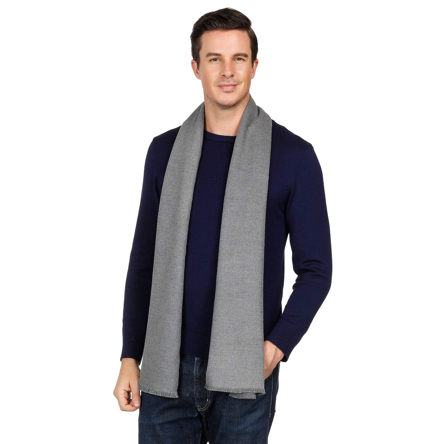 Men's Long Warm Winter Scarf - Soft & Stylish Fashion Scarves for Men & Boys - Perfect Christmas Gift for Cold Weather, Outdoor Activities & Holiday Gifting