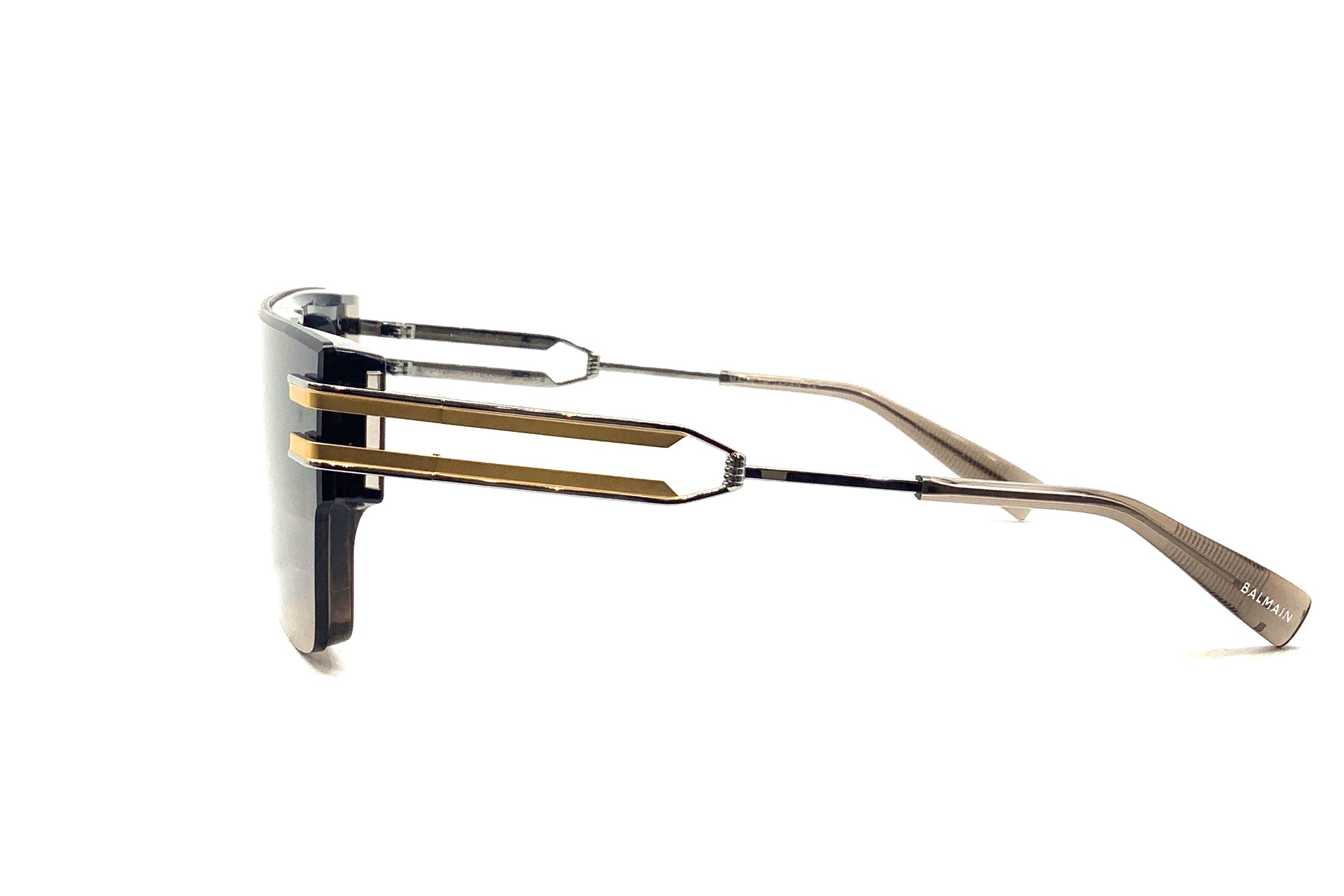 Balmain Soldat Brown Palladium Sunglasses - Luxury Designer Shades for Men & Women - Perfect for Outdoor, Travel & Fashion