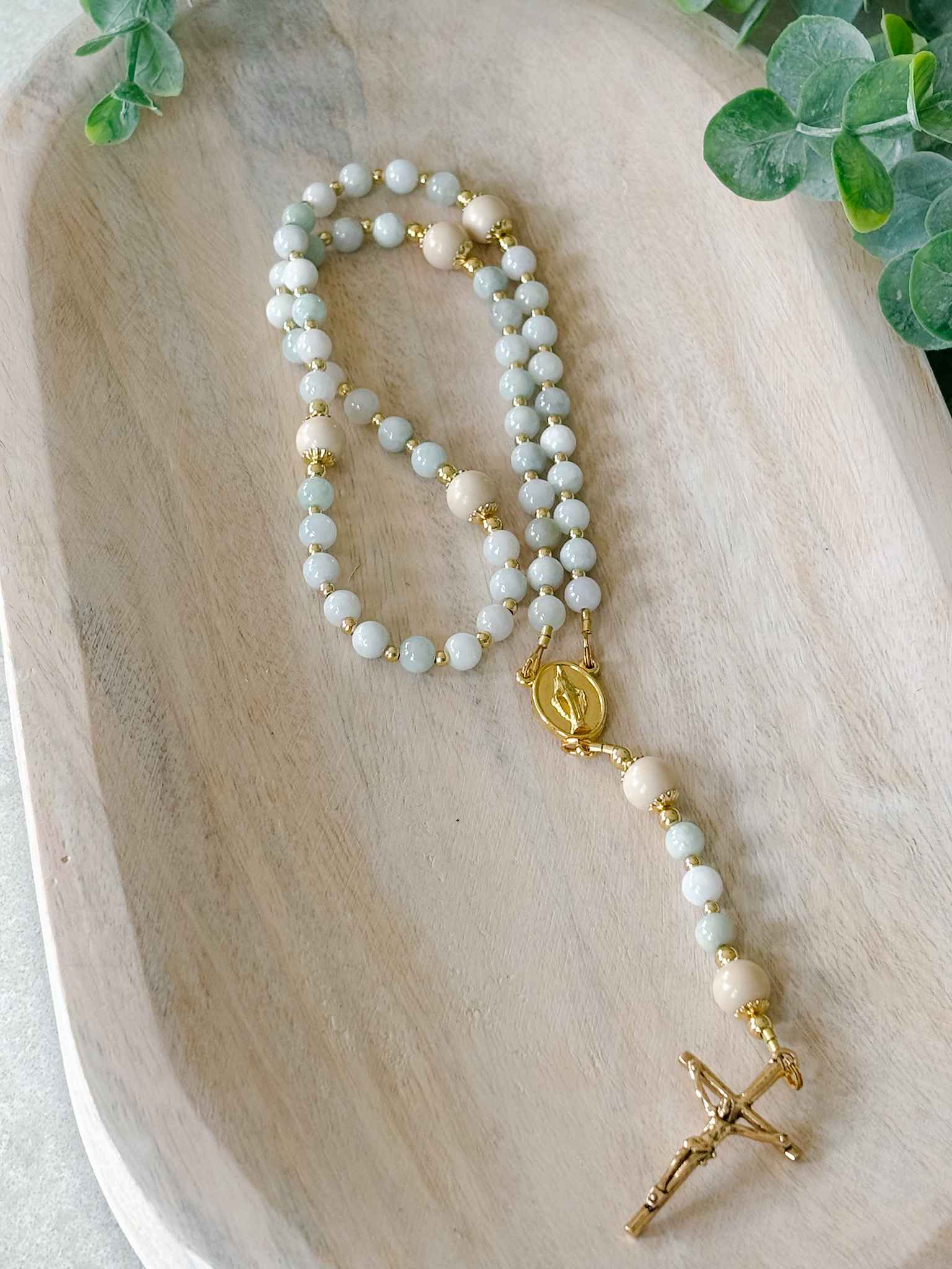 Ocean of Grace Rosary - Beautiful Handmade Catholic Prayer Beads for Devotion, Meditation & Spiritual Gifts | Perfect for Prayer, Worship & Religious Ceremonies