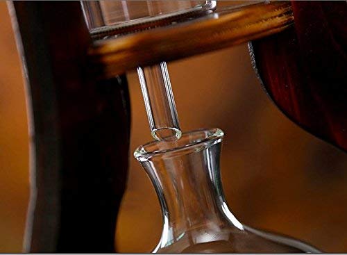 Premium Nispira Cold Brew Coffee Maker - Wooden Drip Tower for Iced Coffee, 6-8 Cup Capacity | Perfect for Home, Office & Outdoor Use