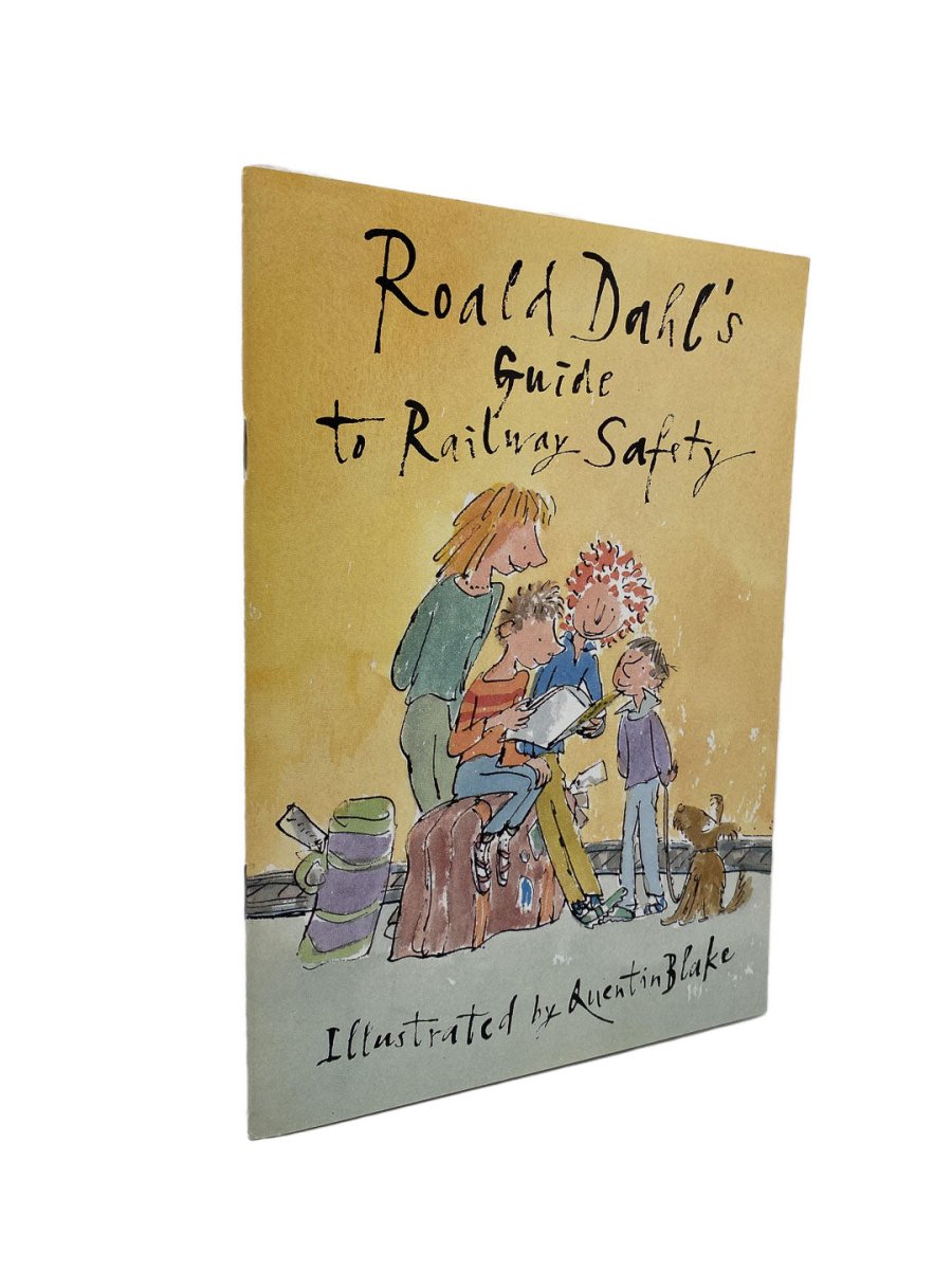 Roald Dahl's Guide to Railway Safety - Signed by Quentin Blake | Collectible Book for Train Enthusiasts & Dahl Fans | Perfect for Gifts, Book Collections & Railway Safety Education