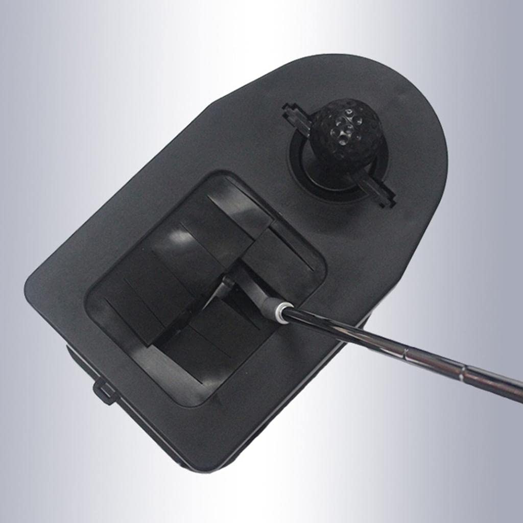 Premium Golf Club Washer with Pre-Drilled Shaft - Black Golf Ball & Club Cleaning Wiper for Easy Club Maintenance | Perfect for Driving Range, Home Practice & Golf Course Use