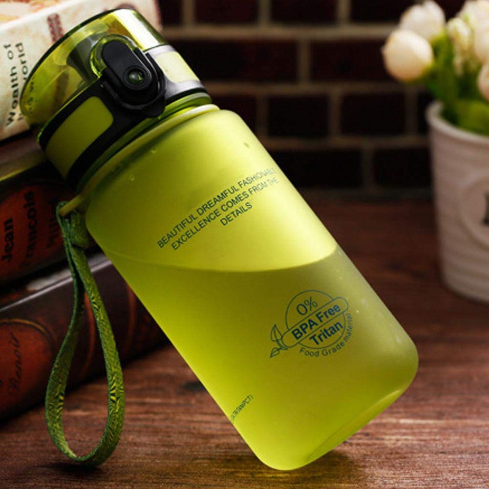 Oumefar 350ml Clear Water Bottle - Leak Proof Portable Drink Bottle for Milk, Juice & Sports - BPA Free, Dishwasher Safe for Gym, School & Travel